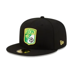 Best Sale Club León Logo 59FIFTY Fitted Hat - KTGCaps - Baseball caps for various teams, purchased online at a discount Caps