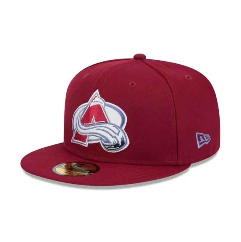 Sale Colorado Avalanche Team 59FIFTY Fitted Hat - KTGCaps - Baseball caps for various teams, purchased online at a discount Caps