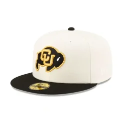 Discount Colorado Buffaloes White 59FIFTY Fitted Hat - KTGCaps - Baseball caps for various teams, purchased online at a discount Caps