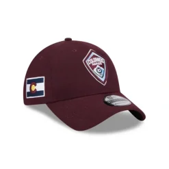 Discount Colorado Rapids 2024 Jersey Hook 9TWENTY Adjustable Hat - KTGCaps - Baseball caps for various teams, purchased online at a discount Caps