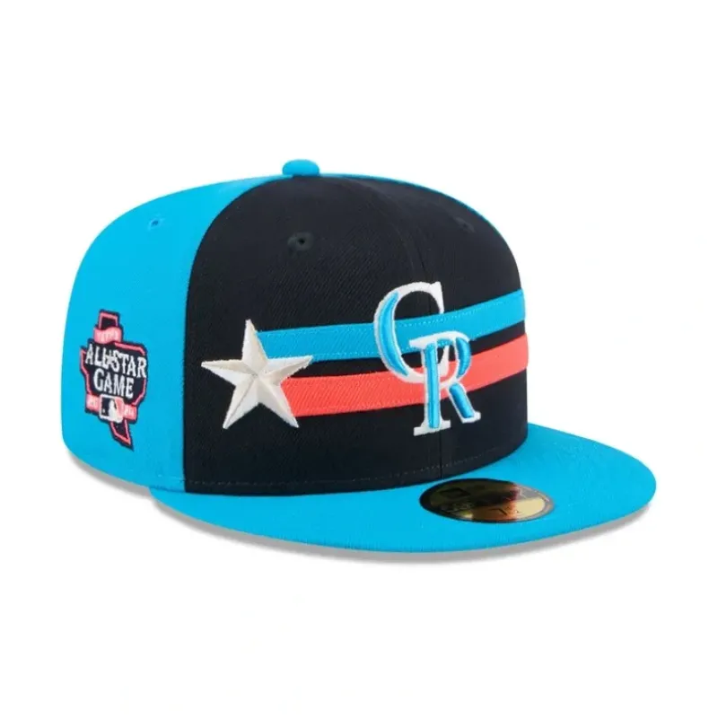 New Colorado Rockies 2024 AllStar Game 59FIFTY Fitted Hat - KTGCaps - Baseball caps for various teams, purchased online at a discount Caps