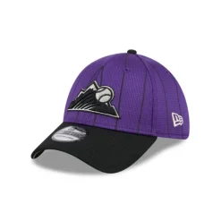 New Colorado Rockies 2024 Batting Practice 39THIRTY Stretch Fit Hat - KTGCaps - Baseball caps for various teams, purchased online at a discount Caps