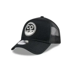 Best Sale Colorado Rockies City Mesh 9FORTY AFrame Trucker Hat - KTGCaps - Baseball caps for various teams, purchased online at a discount Caps