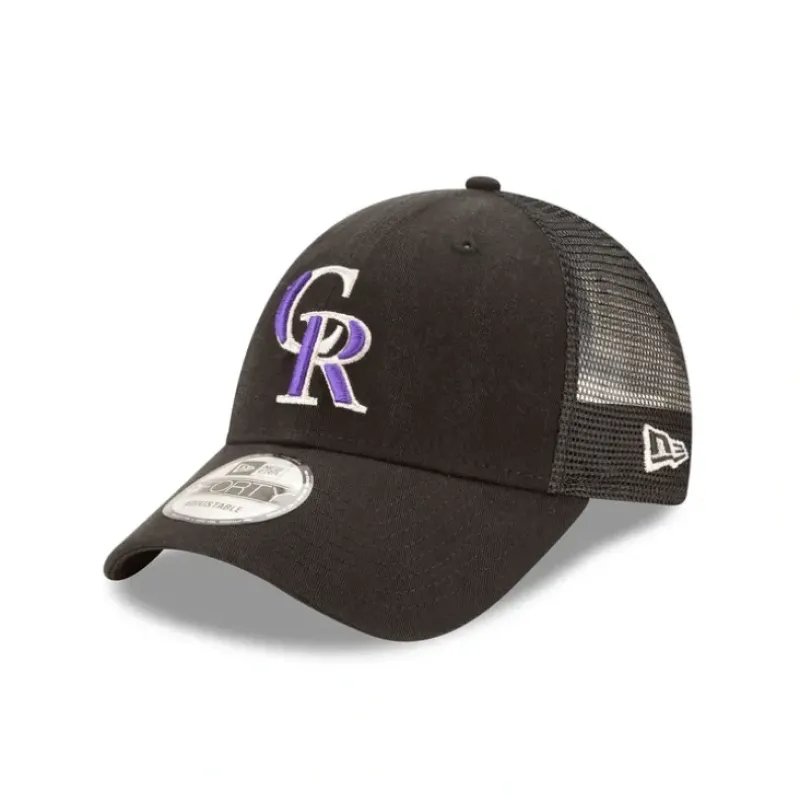 Shop Colorado Rockies 9FORTY Trucker Hat - KTGCaps - Baseball caps for various teams, purchased online at a discount Caps