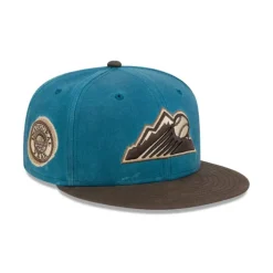 Online Colorado Rockies Indigo 59FIFTY Fitted Hat - KTGCaps - Baseball caps for various teams, purchased online at a discount Caps