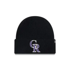 Fashion Colorado Rockies Merino Wool Knit Beanie - KTGCaps - Baseball caps for various teams, purchased online at a discount Caps