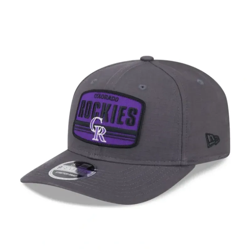 Fashion Colorado Rockies Team Elevated 9SEVENTY StretchSnap Hat - KTGCaps - Baseball caps for various teams, purchased online at a discount Caps
