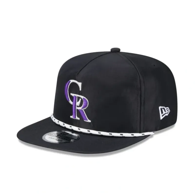 Hot Colorado Rockies Team Rope Golfer Hat - KTGCaps - Baseball caps for various teams, purchased online at a discount Caps