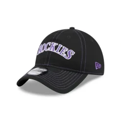Fashion Colorado Rockies Team Stitch 9TWENTY Adjustable Hat - KTGCaps - Baseball caps for various teams, purchased online at a discount Caps