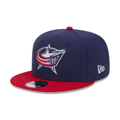 Hot Columbus Blue Jackets 9FIFTY Snapback Hat - KTGCaps - Baseball caps for various teams, purchased online at a discount Caps