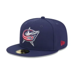 Fashion Columbus Blue Jackets Team 59FIFTY Fitted Hat - KTGCaps - Baseball caps for various teams, purchased online at a discount Caps