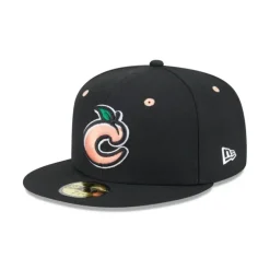 Cheap Columbus Clingstones Alternate Black 59FIFTY Fitted Hat - KTGCaps - Baseball caps for various teams, purchased online at a discount Caps