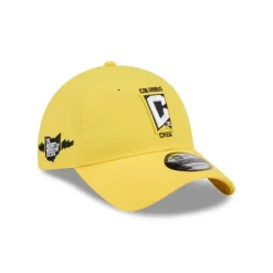 Shop Columbus Crew 2024 Jersey Hook 9TWENTY Adjustable Hat - KTGCaps - Baseball caps for various teams, purchased online at a discount Caps