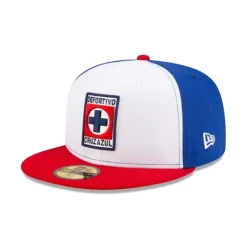 New Cruz Azul Blue 59FIFTY Fitted Hat - KTGCaps - Baseball caps for various teams, purchased online at a discount Caps