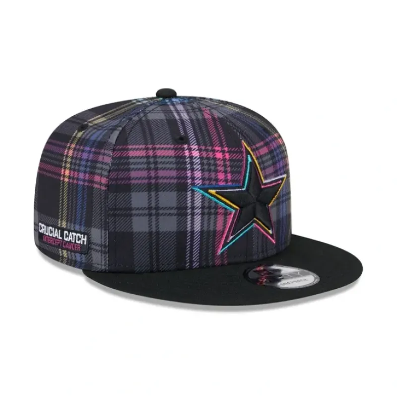 New Dallas Cowboys 2024 Crucial Catch 9FIFTY Snapback Hat - KTGCaps - Baseball caps for various teams, purchased online at a discount Caps