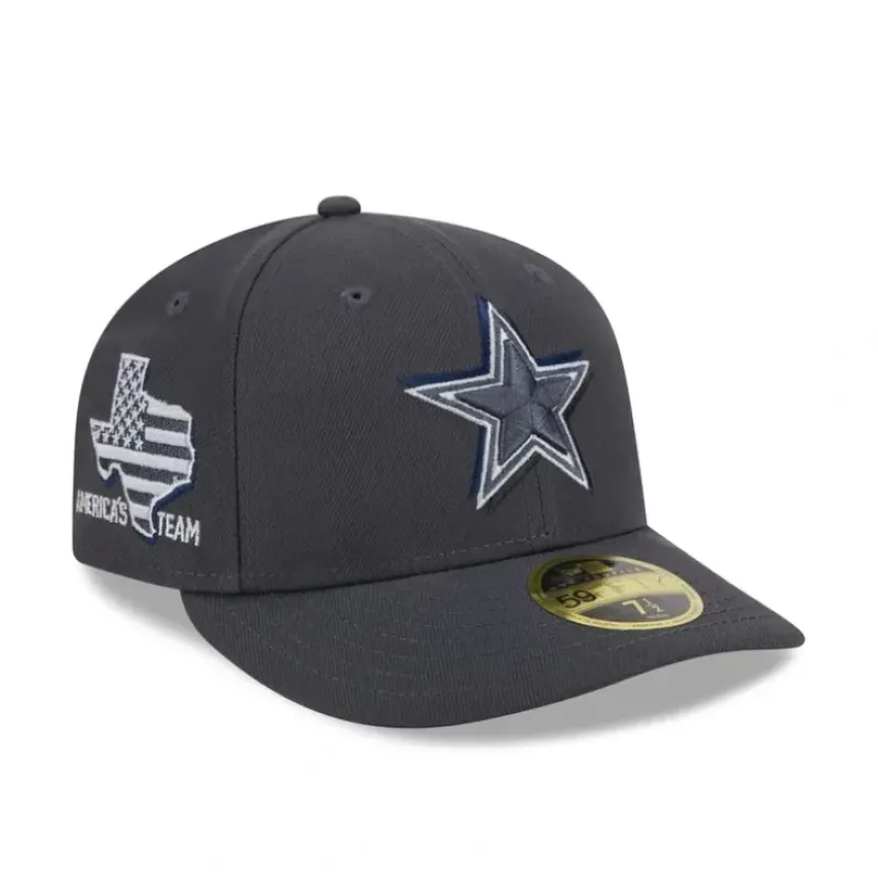Sale Dallas Cowboys 2024 Draft Low Profile 59FIFTY Fitted Hat - KTGCaps - Baseball caps for various teams, purchased online at a discount Caps