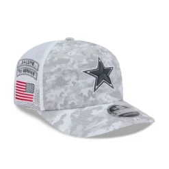 New Dallas Cowboys 2024 Salute to Service 9SEVENTY Trucker Hat - KTGCaps - Baseball caps for various teams, purchased online at a discount Caps