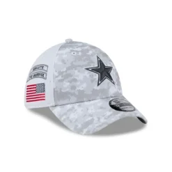Sale Dallas Cowboys 2024 Salute to Service 39THIRTY Stretch Fit Hat - KTGCaps - Baseball caps for various teams, purchased online at a discount Caps