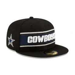 Discount Dallas Cowboys 2024 Sideline Black 59FIFTY Fitted Hat - KTGCaps - Baseball caps for various teams, purchased online at a discount Caps