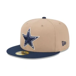Hot Dallas Cowboys Camel 59FIFTY Fitted Hat - KTGCaps - Baseball caps for various teams, purchased online at a discount Caps