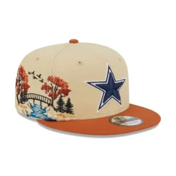 Flash Sale Dallas Cowboys Fall Landscape 9FIFTY Snapback Hat - KTGCaps - Baseball caps for various teams, purchased online at a discount Caps