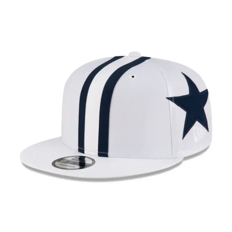 New Dallas Cowboys Historic Helmet Pack 9FIFTY Snapback Hat - KTGCaps - Baseball caps for various teams, purchased online at a discount Caps