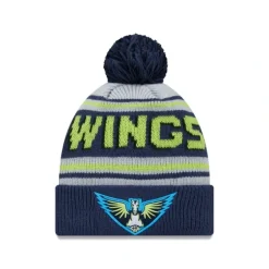 Cheap Dallas Wings 2024 Team Pom Knit Hat - KTGCaps - Baseball caps for various teams, purchased online at a discount Caps