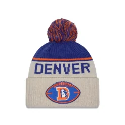 Fashion Denver Broncos 2024 Cold Weather Historic Pom Knit Hat - KTGCaps - Baseball caps for various teams, purchased online at a discount Caps