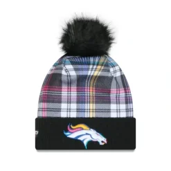 Discount Denver Broncos 2024 Crucial Catch Womens Pom Knit Hat - KTGCaps - Baseball caps for various teams, purchased online at a discount Caps