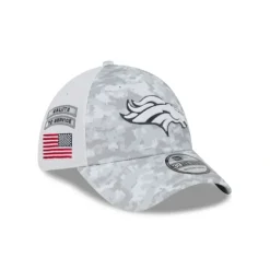 Store Denver Broncos 2024 Salute to Service 39THIRTY Stretch Fit Hat - KTGCaps - Baseball caps for various teams, purchased online at a discount Caps