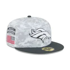 New Denver Broncos 2024 Salute to Service 59FIFTY Fitted Hat - KTGCaps - Baseball caps for various teams, purchased online at a discount Caps