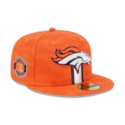 Hot Denver Broncos 2024 Sideline 59FIFTY Fitted Hat - KTGCaps - Baseball caps for various teams, purchased online at a discount Caps