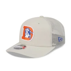 Flash Sale Denver Broncos Canvas 9SEVENTY Trucker Hat - KTGCaps - Baseball caps for various teams, purchased online at a discount Caps