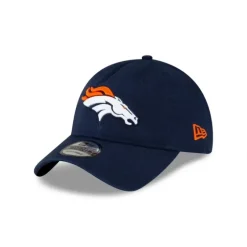 Shop Denver Broncos Core Classic 20 Navy 9TWENTY Adjustable Hat - KTGCaps - Baseball caps for various teams, purchased online at a discount Caps