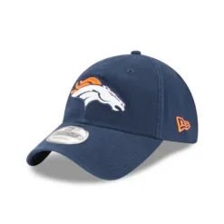 Best Sale Denver Broncos Core Classic Blue 9TWENTY Adjustable Hat - KTGCaps - Baseball caps for various teams, purchased online at a discount Caps