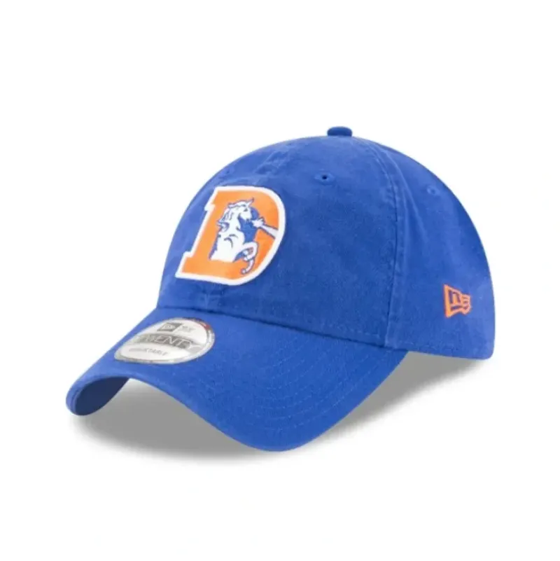 Shop Denver Broncos Core Classic 9TWENTY Adjustable Hat - KTGCaps - Baseball caps for various teams, purchased online at a discount Caps