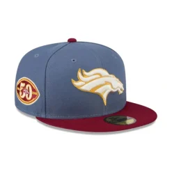 Online Denver Broncos Deep Blue 59FIFTY Fitted Hat - KTGCaps - Baseball caps for various teams, purchased online at a discount Caps