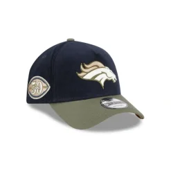Best Sale Denver Broncos Navy 9FORTY AFrame Snapback Hat - KTGCaps - Baseball caps for various teams, purchased online at a discount Caps