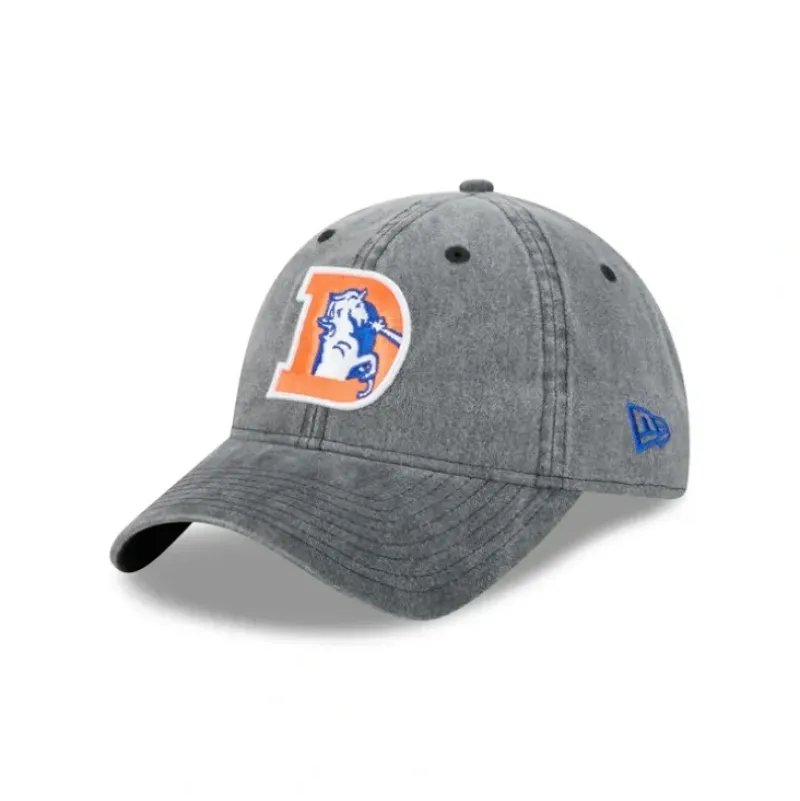 Fashion Denver Broncos Rugged 9TWENTY Adjustable Hat - KTGCaps - Baseball caps for various teams, purchased online at a discount Caps