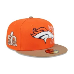 Discount Denver Broncos Western Khaki 59FIFTY Fitted Hat - KTGCaps - Baseball caps for various teams, purchased online at a discount Caps