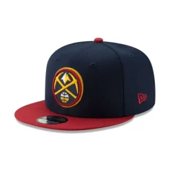Fashion Denver Nuggets Basic Two Tone 9FIFTY Snapback Hat - KTGCaps - Baseball caps for various teams, purchased online at a discount Caps