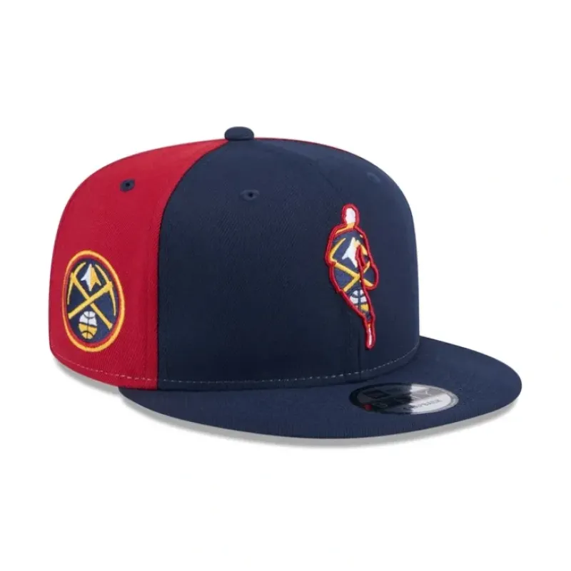 Outlet Denver Nuggets Front Logoman 9FIFTY Snapback Hat - KTGCaps - Baseball caps for various teams, purchased online at a discount Caps