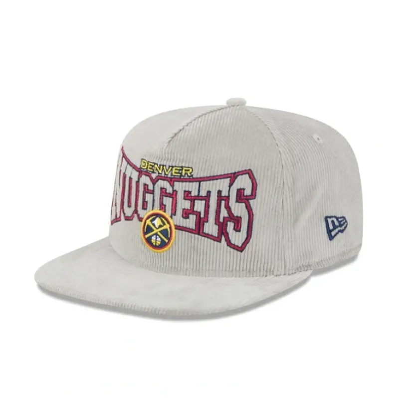 Online Denver Nuggets Gray Cord Golfer Hat - KTGCaps - Baseball caps for various teams, purchased online at a discount Caps