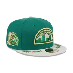 Fashion Denver Nuggets Novelty Holly 59FIFTY Fitted Hat - KTGCaps - Baseball caps for various teams, purchased online at a discount Caps