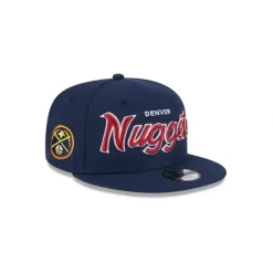 Flash Sale Denver Nuggets Script Kids 9FIFTY Snapback Hat - KTGCaps - Baseball caps for various teams, purchased online at a discount Caps