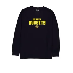 Flash Sale Denver Nuggets Sport Night Long Sleeve TShirt - KTGCaps - Baseball caps for various teams, purchased online at a discount Caps