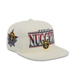 Clearance Denver Nuggets Throwback Corduroy Golfer Hat - KTGCaps - Baseball caps for various teams, purchased online at a discount Caps