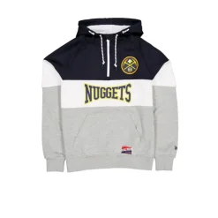 New Denver Nuggets Throwback Color Block Hoodie - KTGCaps - Baseball caps for various teams, purchased online at a discount Caps