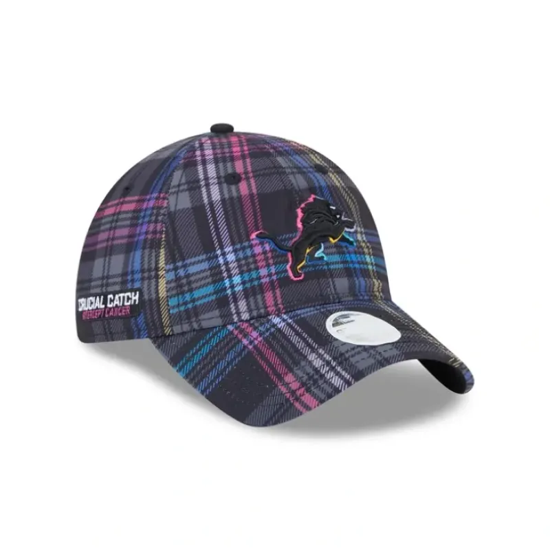 Flash Sale Detroit Lions 2024 Crucial Catch Womens 9TWENTY Adjustable Hat - KTGCaps - Baseball caps for various teams, purchased online at a discount Caps