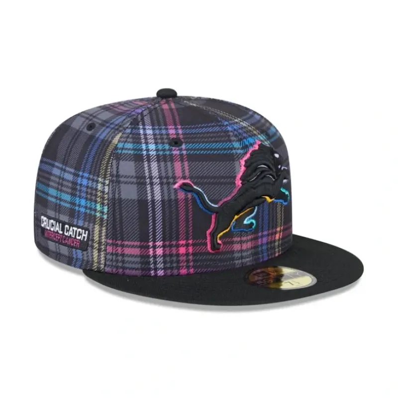 Flash Sale Detroit Lions 2024 Crucial Catch 59FIFTY Fitted Hat - KTGCaps - Baseball caps for various teams, purchased online at a discount Caps
